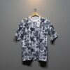 Wearix shadow wash vertical print performance t-shirt
